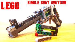 How to build a lego Technic Single-Shot Shotgun