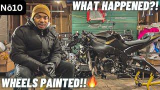 Rebuilding A Wrecked 2020 Kawasaki Ninja ZX10R - Part 10