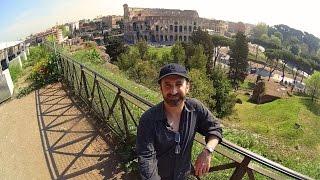 Italy VLOG, filmed on the Palatine Hill behind the Colosseum