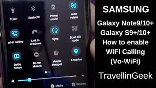 Enable Airtel Jio WiFi Calling on Samsung Galaxy Note 9/Note 10+/S9+/S10+