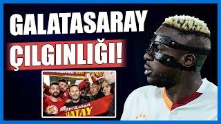 Mersin'de Galatasaray çılgınlığı! Osimhen ve Okan Buruk'u yakından görebilmek için izdiham yaşandı!