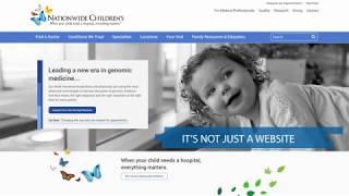 NationwideChildrens.org | Redesigned