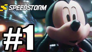 Disney Speedstorm Gameplay Walkthrough Part 1 - Mickey & Donald