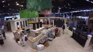 Time lapse montage stand FPEE Batimat 2017