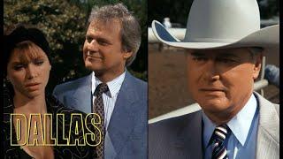 J.R. Meets The "Fake" Jock Ewing / Cliff Annoys Pam - DALLAS