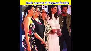 5 Dark secrets of Kapoor family....