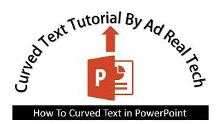 How to Curved Text in PowerPoint Hindi Tutorial