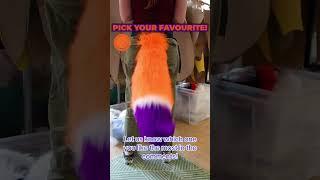 Tails of the week! Which cosplay tail do you like the most? Let me know in the comments  #fursuiters