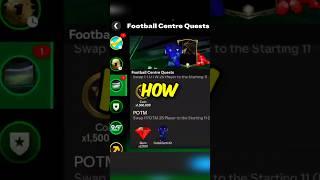 HOW TO SWAP 1 POTM 25 PLAYER TO STARTING 11 IN EA FC FIFA MOBILE 24 #shorts #fcmobile #fifamobile