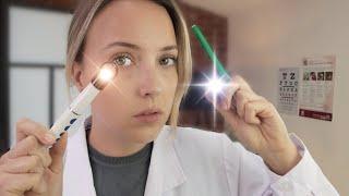 ASMR Detailed Eye Focus Exam Roleplay for Sleep