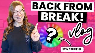 Coming Back to My Classroom After Winter Break | Falling in Love With Teaching Again VLOG 61