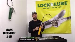 LockNLube Pneumatic Grease Gun Unboxing