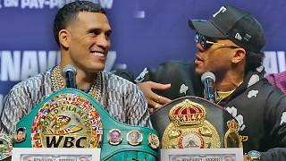 David Benavidez vs David Morrell • Full Press Conference & Face Off Video