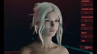 Vampire - Drow | Female Character Customization Sliders (for PC - MOD) | Cyberpunk 2077