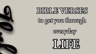 A DAILY VERSE TO GET YOU THROUGH EVERYDAY LIFE