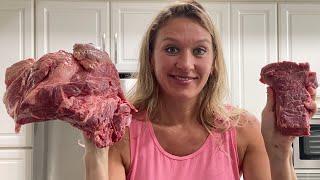 Carnivore Diet Costco Hack: Watch Me Transform A Chuck Roll Into Mouthwatering Steaks!