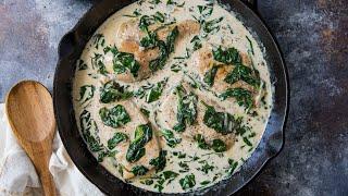 Chicken Florentine the Easy Way | Simple Keto Dinner Recipes