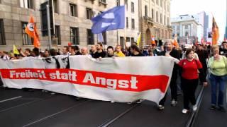 »Stopp' den Überwachungsstaat« -- Freiheit statt Angst 2010 in Berlin