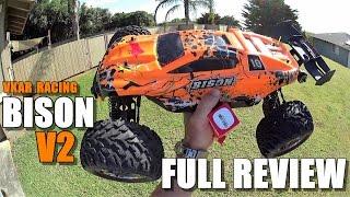 VKAR BISON V2 1:10 Monster - Full Review -  [Unbox, Inspection, Run/Crash/LAUNCH Test, Pros & Cons]