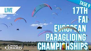 17th FAI European Paragliding Championships: Task 9 Live Stream