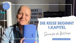  Sparen für die Weltreise ️| Die Reise beginnt - 1.Kapitel | 91 € Budget  | Einfach Geld Sparen