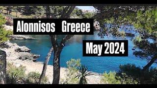 SKIATHOS to ALONNISOS Greece (MAY 2024)