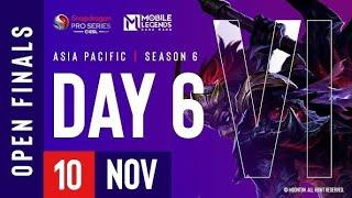 ⏰[WATCH PARTY] FIL| Snapdragon Pro Series & ESL Mobile Legends: Bang Bang - Asia Pacific Season 6 D6