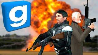 Трэш в Garrys Mod #1 С Бананом Никитой