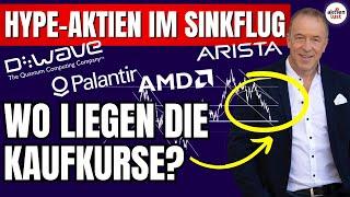 Hype-Aktien im Sinkflug: Wo liegen die Kaufkurse bei Marvell, Nutanix, Arista & Co.?