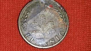 5 PFENNIG 1950 F Germany - Old Coin