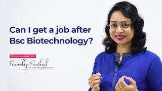 Job Opportunities after BSC Biotechnology | Dubai | English | Sreevidhya Santhosh