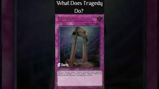 What Does Tragedy Do?