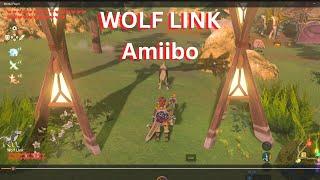 WOLF LINK ** Amiibo ** BREATH OF THE WILD (Just having fun with Amiibos)