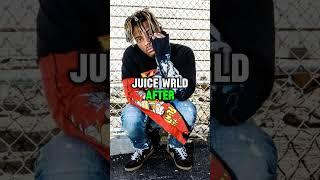 Rappers That Had Glow Ups  #shorts #fyp #juicewrld