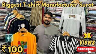 T-shirt wholesale Market in Surat / T-shirt Manufacturer in Surat / Laxmi Fashion