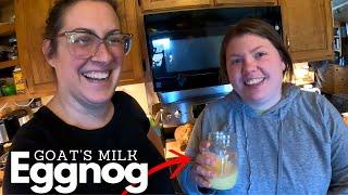 Good Eggnog, Great Friends & A Spectacular MESS | Vlogmas Day 15