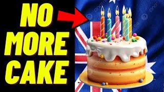 Birthday Cake BANNED In Australia - AUSSIE GONE full WOKETARD