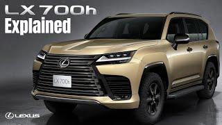 New 2025 Lexus LX 700h Explained