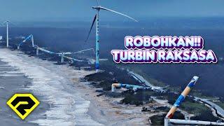 TOPAN SUPER “YAGI” ROBOHKAN TURBIN ANGIN RAKSASA DI CHINA!! Begini Penampakan Keadaannya!!