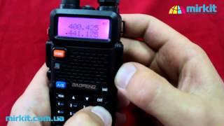 Видео инструкция (настройка) рации Baofeng (Pofung) UV-5R