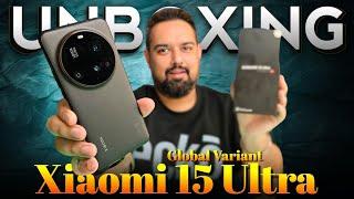 Xiaomi 15 Ultra Unboxing || Global Variant with Benchmark, Camera, Speaker, PUBG & First Impression