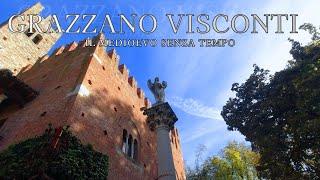 "GRAZZANO VISCONTI" #Shorts  (4K, borghi più belli, Harry Potter, Halloween 2023)