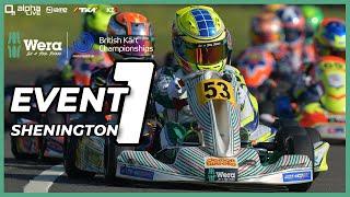 2022 Wera Tools British Kart Championships - LIVE from Shenington - Event 1