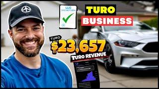 START Your PROFITABLE Turo Car Rental Business in 2024! (How to Start an LLC for Turo Business)