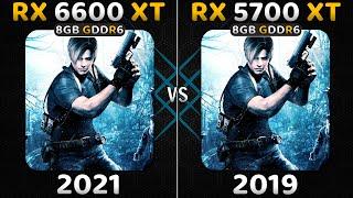 RX 6600 XT vs RX 5700 XT : 1080P & 1440P - 14 Games Tested