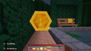 Search the maze for coins Minecraft The Theme Park Oreville Studios episode 16 Free world