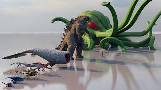 3D Size Comparison of Sea Monsters