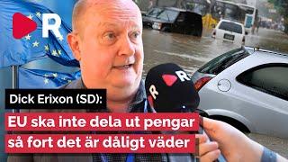 Dick Erixon (SD): EU vill att DU ska betala när det regnar för mycket