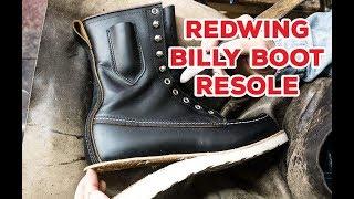 RED WING 8829 BILLY BOOT Resole #54