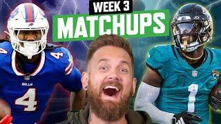 Week 3 Matchups + Wheel of Shame! | Fantasy Football 2024 - Ep. 1638